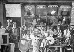 Historian Jane Cox's grandfather's shop on Roman Road