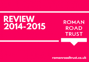 Roman Road Trust Review 2014-2015 front cover