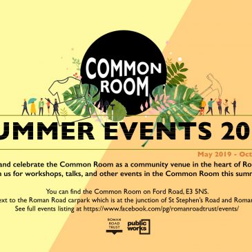 Summer Events in the Common Room